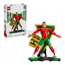 LEGO Editions 43016 Cristiano Ronaldo piłkarska legenda, zestaw klocków
