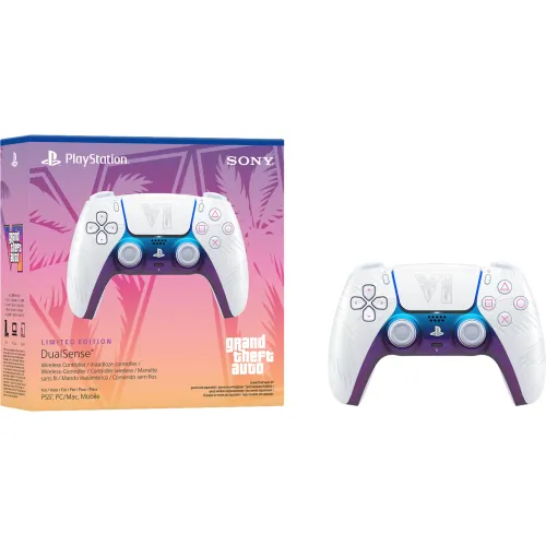 Pad Sony DualSense Grand Theft Auto VI Edycja Limitowana Biały do PS5 Bezprzewodowy