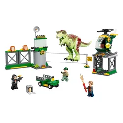 LEGO Jurassic World 76944 tyrannosaurus'un kaçışı