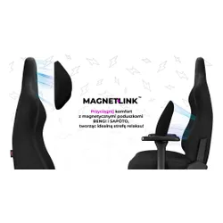 Fotel YUMISU 2053 Magnetic Czarny