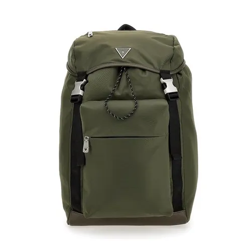 Rucsac inteligent din nailon Guess Certosa HMECRN P3390 GRE