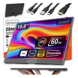 Monitor ZENWIRE AMG15 15.6" 1920x1080px IPS