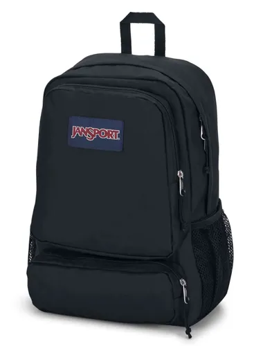 JanSport Doubleton Okul Sırt Çantası-siyah