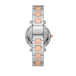 Fossil Carlie Mini Mesh ES5156 Gümüş / Altın Saatler