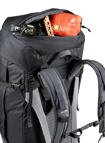 Plecak trekkingowy Deuter Futura Air Trek 60 + 10 - black/graphite