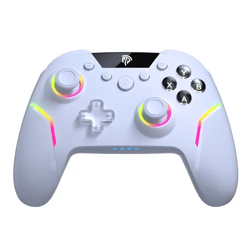 Pad EasySMX X20 do Nintendo Switch, PC Bezprzewodowy Biały