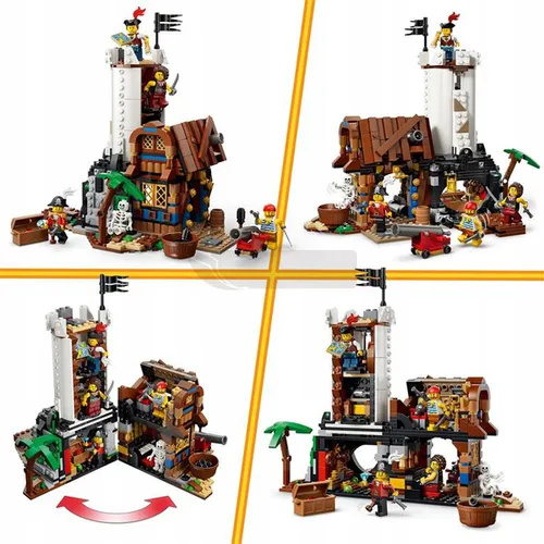 LEGO Creator 3w1 31387 Legendarny statek piracki, zestaw klocków 9+