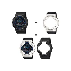 Casio Zegarek SET GA-100-1A2ER + BEZEL 10395292 + PASEK 10347688