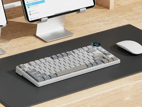 Klawiatura ROYAL KLUDGE RK N80 Pearly Dawn Brown Switch