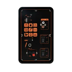 Power Audio Musicmate MM-SC1000 PartyPowerX 400W Bluetooth Radio FM Czarny