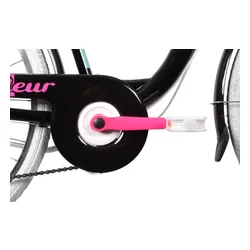 Rower młodzieżowy MBM Fleur 24 cali dla dziewczynki Czarny