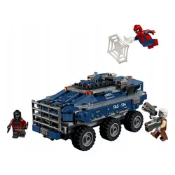 LEGO Spider Man 76349 Pościg Spider-Mana za więźniarką, zestaw klocków 8+