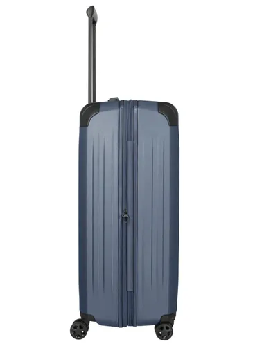 Walizka duża poszerzana Travelite Dynamiic EXP - denim blue