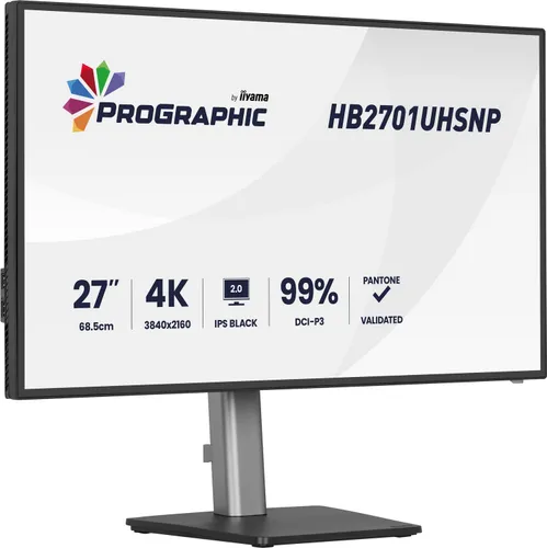 iiyama ProGraphic HB2701UHSNP-B1 - IPS | 4K | USB-C PW96W | 27''