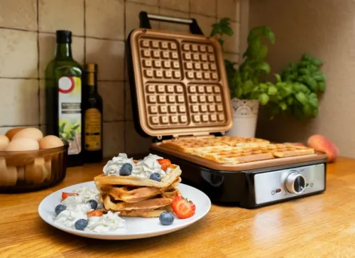 Gofrownica Ideal IK1602 2000W Regulacja temperatury