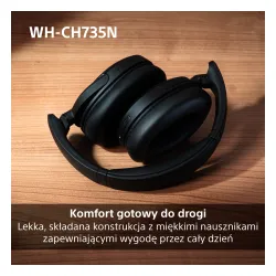 Słuchawki bezprzewodowe Sony WH-CH735N ANC Nauszne Bluetooth 6.0 Biały