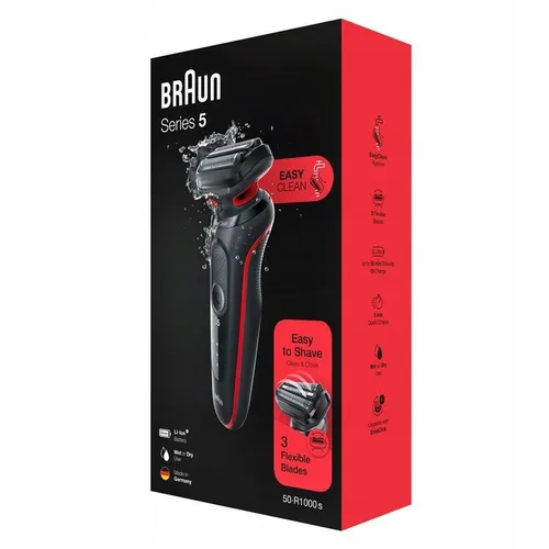 Мужская Бритва Braun 51-R1000s для бороды