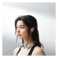 Słuchawki bezprzewodowe Manta MNH02 Olympic II Dokanałowe Bluetooth 5.3 Czarny