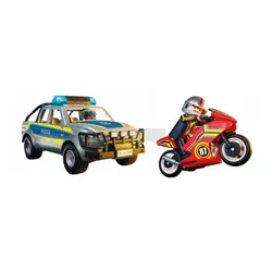 PLAYMOBIL CITY ACTION 71875 Pościg policyjnym pick-upem, zestaw +4 lata