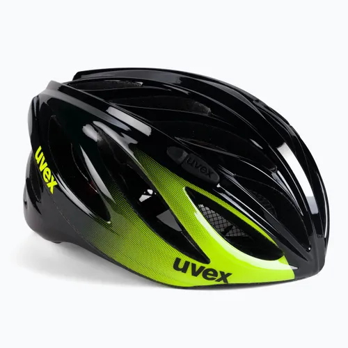 Kask rowerowy UVEX Boss Race black/lime anthracite