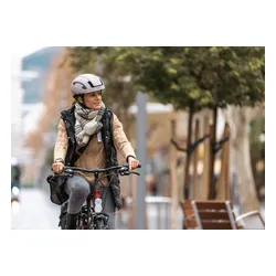 Kask rowerowy LAZER CityZen KinetiCore Jasno-fioletowy Miejski (rozmiar L)