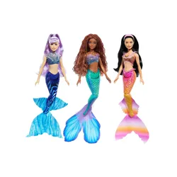 Mattel Disney Syrenki filmowe siostry 3-pak