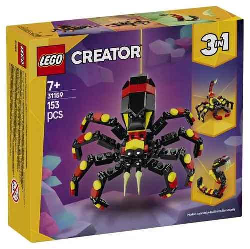 LEGO Creator 31159 Dzikie zwierzęta: niezwykły pająk