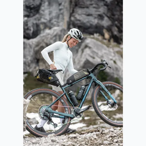 Kask rowerowy ABUS Taipan shiny white