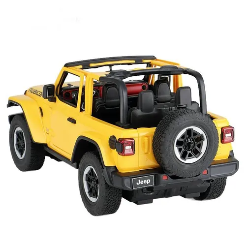 Jeep Wrangler JL R/C skala 1:14 Rastar 79400  samochód sterowany żółty