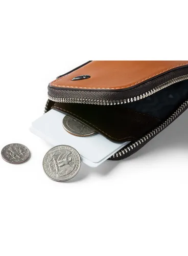 Bellroy Кожаный кошелек для карт - карамель