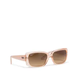 Okulary przeciwsłoneczne Ray-Ban 0RB4389 6644M2 Transparent Brown - Rozmiar (EU) 58