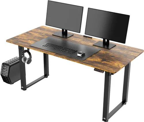 Biurko gamingowe ULTRADESK Uplift Brązowy