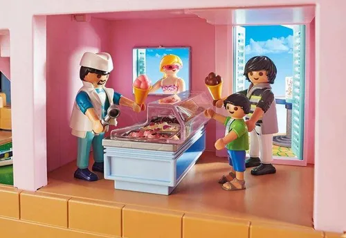 PLAYMOBIL Family Fun 70279 Lodziarnia w porcie