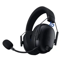 Słuchawki RAZER BlackShark V3 dla PlayStation Bezprzewodowe, Nauszne, Dźwięk przestrzenny Czarny