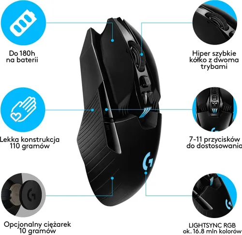 Mysz Logitech G903 Lightspeed (910-005672)