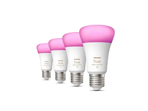 Żarówka LED Philips Hue White and Colour Ambiance E27 4 szt.