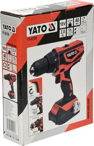 Yato YT-82780 18 V şarj edilebilir pil 1x2ah