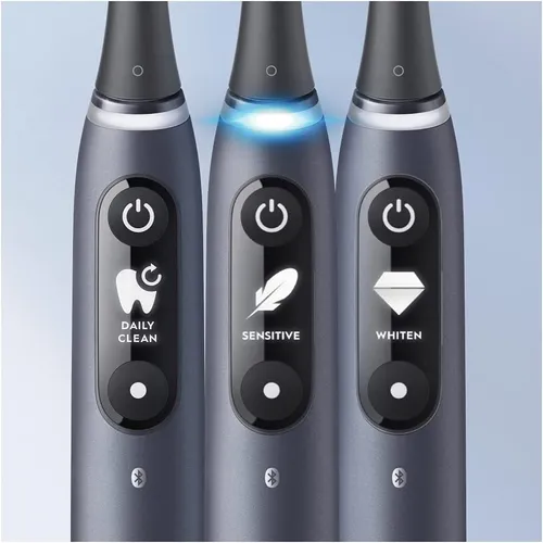 Oral - B магнитная зубная щетка iO Series 7 Duo 2 шт. White / Black