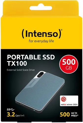 Dysk INTENSO TX100 500GB SSD Niebieski