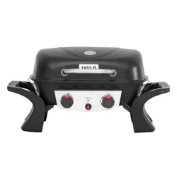 Grill gazowy YATO YG-20005 Yake Czarny 5 kW 47 x 37 cm