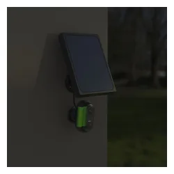 Kamera Hama 176648 z noktowizorem oraz panelem słonecznym Czarny