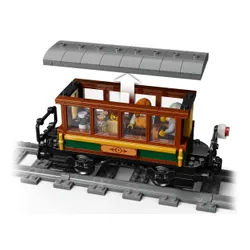 LEGO City 60511 Retro pociąg z lokomotywą parową, zestaw klocków 7+