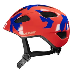 Kask rowerowy LAZER Nutz KinetiCore 2.0 Ptaki dla Dzieci z możliwością zamontowania lampki (rozmiar 50-56)