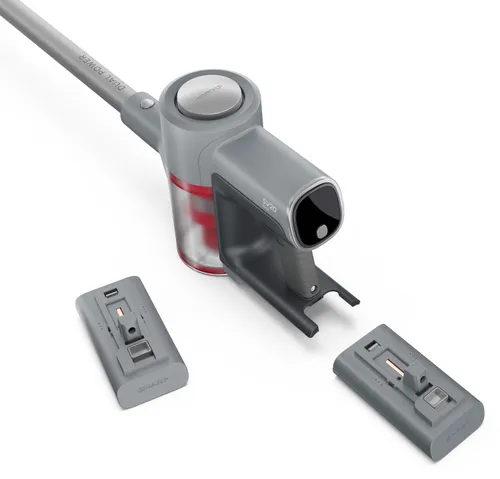Odkurzacz pionowy SHARP Dual Power Max VC-SV20AEU-S z dwiema bateriami
