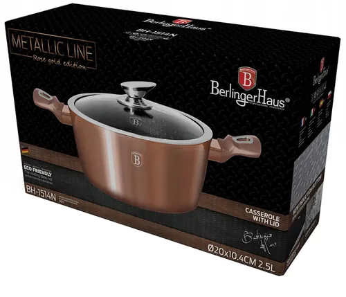 Garnek BERLINGER HAUS Rose Gold Edition BH1515 24 cm