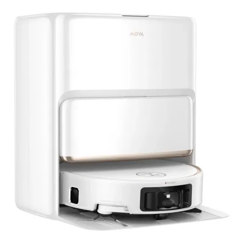 Robot sprzątający Mova Z60 Ultra Roller Complete Funkcja mopowania Stacja oczyszczająca Tworzenie mapy pomieszczenia 72dB Biały AI