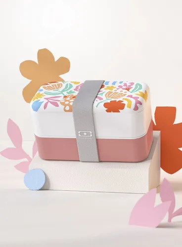 Pudełko na lunch Monbento MB Original The Bento Box - graphic papercut