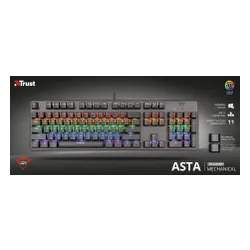 Klawiatura Trust GXT 865 Asta GXT-Red (22630)