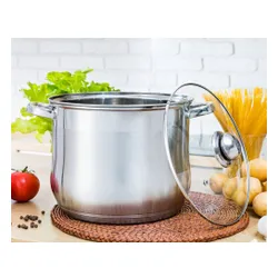 Garnki 6el zestaw dużych garnków 11/13,5/16l 7351