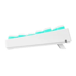 Klawiatura mechaniczna Rampage KB-R136 Ghost Huano Red Switch Biały